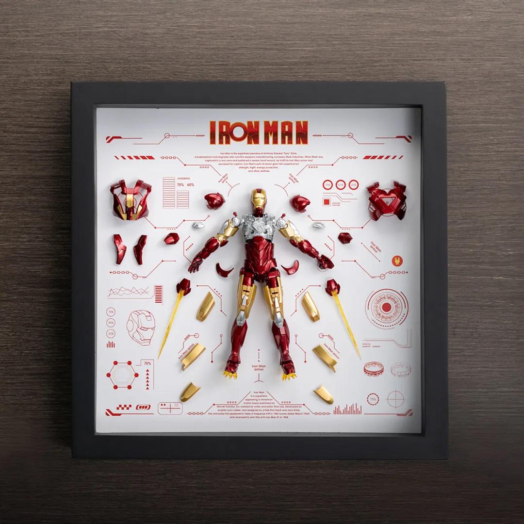 アイアンマン　アートプリント　限定 Iron man blueprint - Etsy 日本