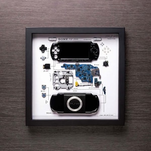 Sony PSP 2000 Teardown Digitale Vorlage