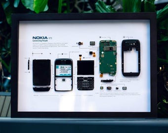 Nokia E71 Teardown Digital Template