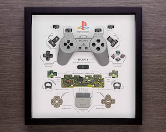 Sony PS1 Controller Teardown Teardown Digital Template