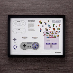 Nintendo SNES SNS-005 Teardown Digital Template