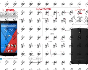OnePlus One A0001 Teardown Digital Template