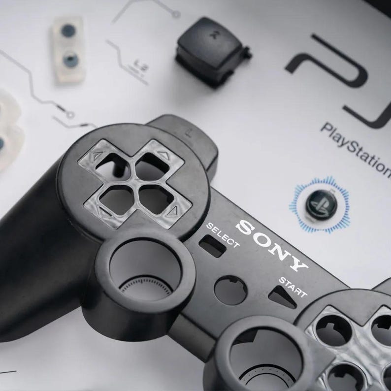 Sony Playstation Dualshock 3 Controller Teardown Digital Template - Etsy