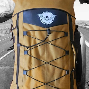 Svarog England Sissybar luggage chopper motorcycle cruiser harley davidson Bag