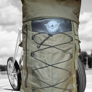 Svarog England Sissybar luggage chopper motorcycle chopper harley-davidson bag