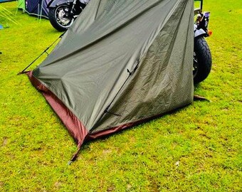 handnähmaschine für zelte mit Doppelfaden, Tragbare Elektrische Mini Nähmaschine mit Zubehör und Unterfaden Anfänger für Kleidung, Stoffe, Cutain, Farbe:SPD038 metal POP your GEAR Campingbus Sun
