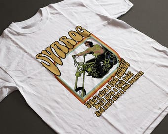 SVAROG England biker old school vintage tshirt for bikers, chopper bobber harley davidson riders