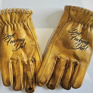 Svarog England Leather Biker Gloves: Harley Davidson Chopper Cruiser