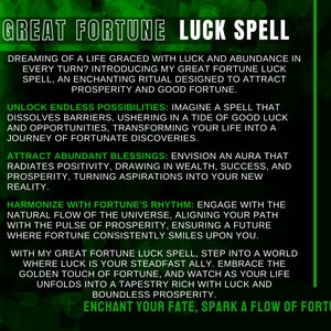 Fortune Luck Spell Same Day Cast, Money Luck Spells Fast Spell Casting, Goodluck spell, Spellcaster Luck Casting Spell Attract Spelll zdjęcie 2