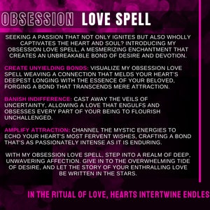 Obsession Love Spell, Same Day Cast, Obsession Cast, Fast Spell Casting, Powerful Love Spell, Spell Caster, Lovespell Casting, Love bind image 2