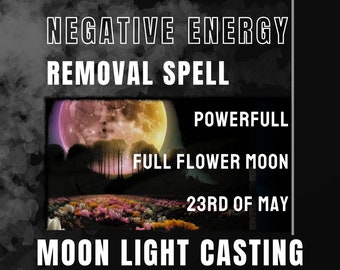 Negative Energy Removal Spell, Same Day Cast, Removal Spell, banishment spell, Fast Spell Casting, Spellcaster, Fast Remove Curse Spell