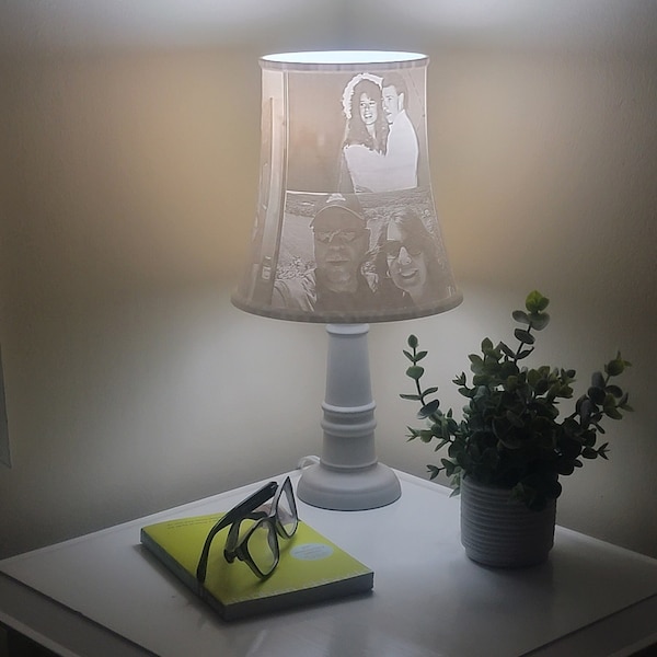 Personalized Lithophane Lamp