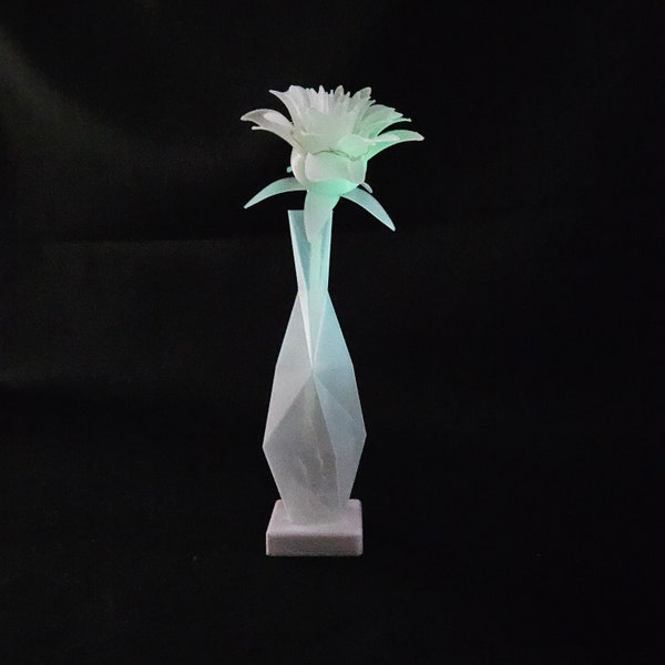 Illuminate Every Moment for any Occasion with Our Glowing 3D Printed Flower!