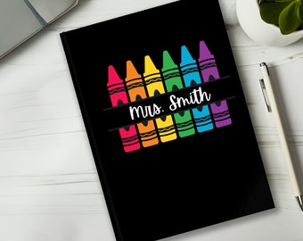 Personalized Teacher Journal, Teacher Appreciation Gift, End of Year Teacher Gift, Inspirational Teacher Gift