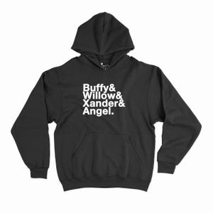 Sudadera con capucha de Buffy - Camiseta de Sunnydale High - Camiseta universitaria - Camiseta de moda - Camiseta de Buffy