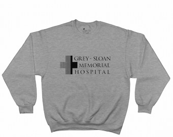 Grey's Anatomy Sweatshirt - Grey Sloan Memorial Hospital Shirt - TV - Greys Anatomy Shirt - Meredith Grey - Derek Shepherd - Greys Jumper