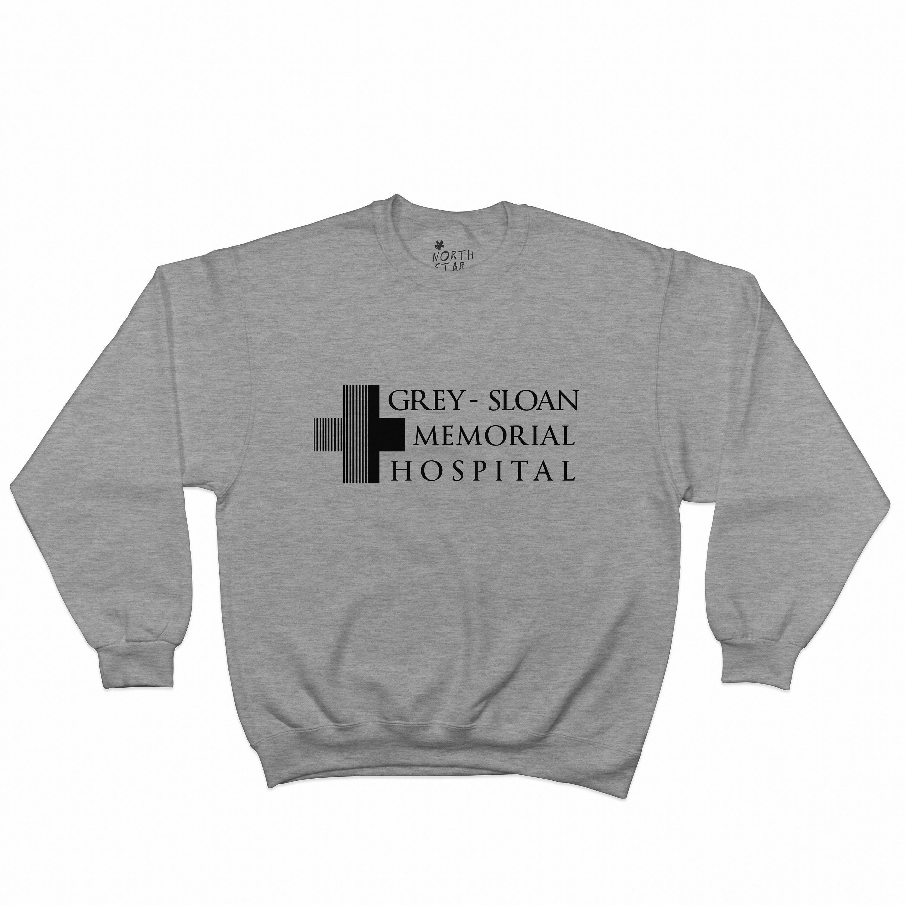 Anatomy Sweatshirt Felpa Grey Sloan Memorial Hospital Anatomy