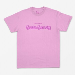 De la directora Greta Gerwig Camiseta - Estilo vintage / Estética Y2K / Años 90 / Punk / Grunge / Gótico / Camiseta de película / Regalo de fanático del cine / Cine imagen 2