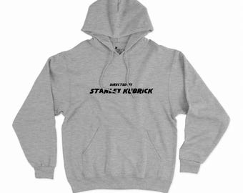 Directed By Stanley Kubrick Hoodie - Vintage Style / Horror / Movie T Shirt / Film Fan Gift / Cinema Hooded Sweatshirt