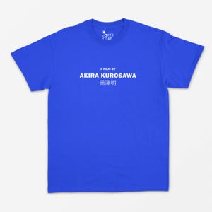 Directed By Akira Kurosawa T Shirt - Movie T Shirt / Film Fan Gift / Cinema / Vintage Style image 3