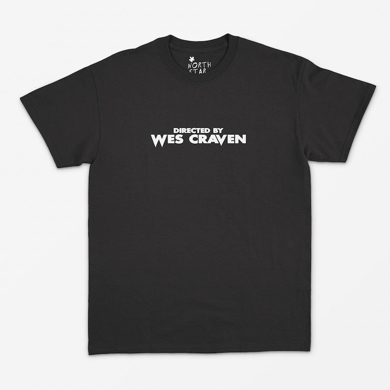 Directed by Wes Craven T Shirt - Halloween Shirt - Horror - Goth - IT ...