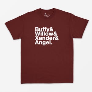 Camiseta de Buffy - Camiseta de Sunnydale High - Camiseta universitaria - Camiseta de moda - Camiseta de Buffy