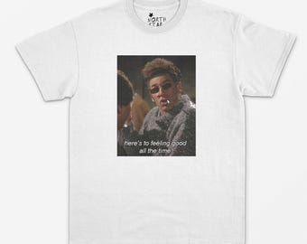 Här är att må bra hela tiden T-shirt - Meme-tröja / Y2K-estetik / 90-tal / Kramer-tröja