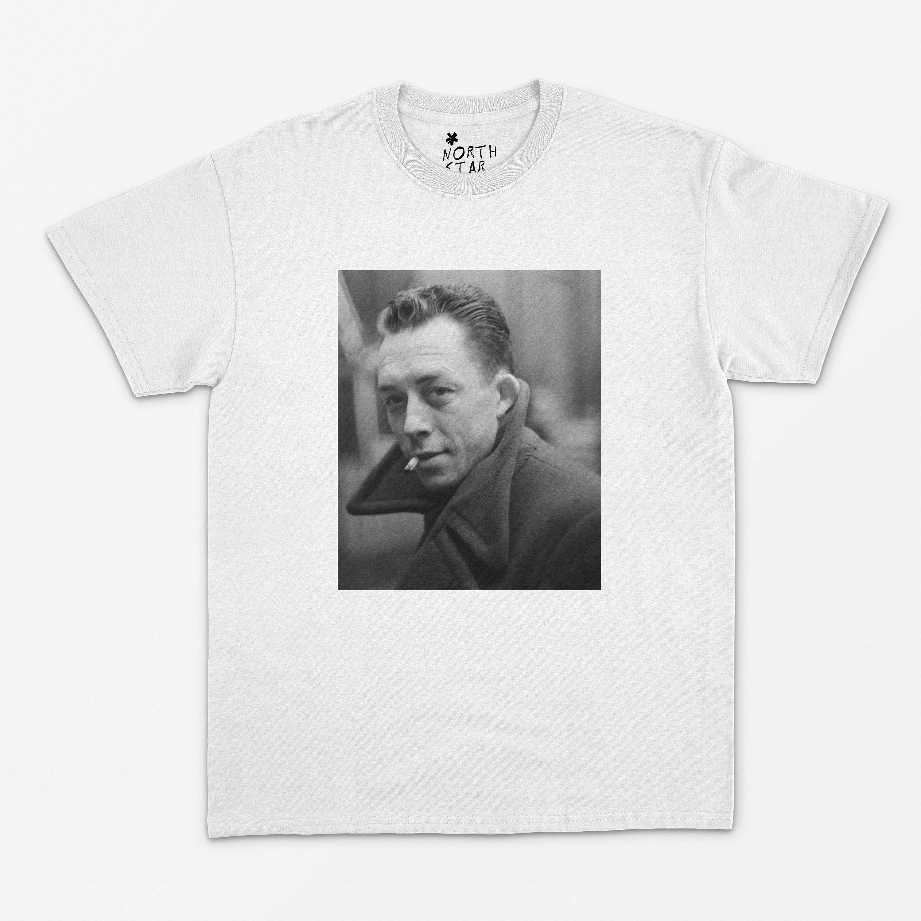 Camiseta Albert Camus - Jean Paul Sartre / Kafka / Nietzsche / Nihilismo / Camisa nihilista / Absurdismo / Filosofía