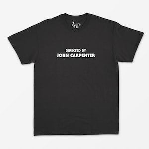 Maglietta Diretto Da John Carpenter - Maglietta Di Halloween - Horror - Goth - IT - Pull Over - Halloween - Fan Dell'horror - Maglietta Di Fantascienza S M L XL +