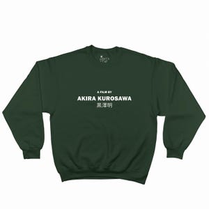 Directed By Akira Kurosawa Sweatshirt - Movie T Shirt / Film Fan Gift / Cinema / Vintage Style / Pull Over