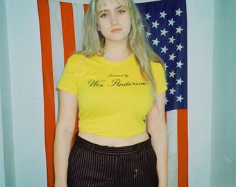 Directed by Wes Anderson T Shirt - Vintage Style / Y2K Aesthetic / 90's / Tenenbaums / Grand Budapest / Mr Fox