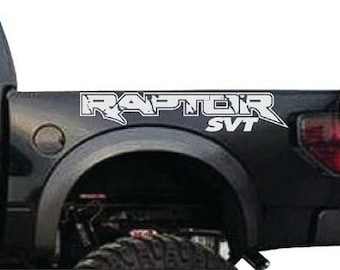 2pcs Ford Raptor SVT decals stickers Truck Car Vinyl decals ranger