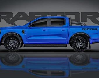 Zwei Ford Raptor Aufkleber Aufkleber LKW Auto Vinyl Aufkleber ranger suv