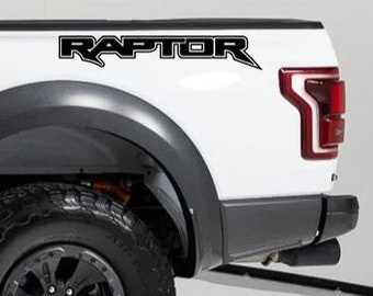 2 Stück Ford Raptor Aufkleber Aufkleber LKW Auto Vinyl Aufkleber ranger