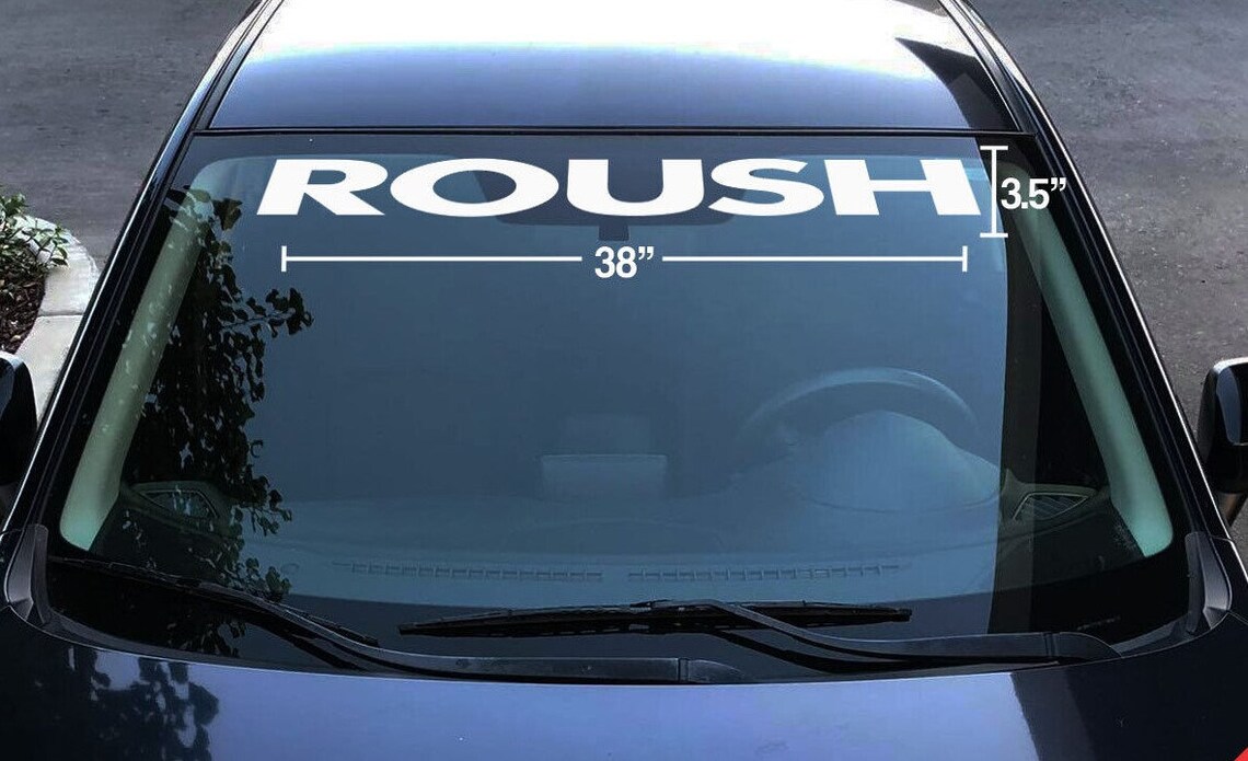 Roush Performance Sticker ROUSH Ford Mustang Vinyl Decal Sticker Emblem Logo Ford Mustang F-150 ...