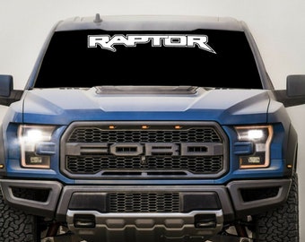 Ford Raptor Abziehbilder Aufkleber für LKW Auto Windschutzscheibe Vinyl Aufkleber ranger