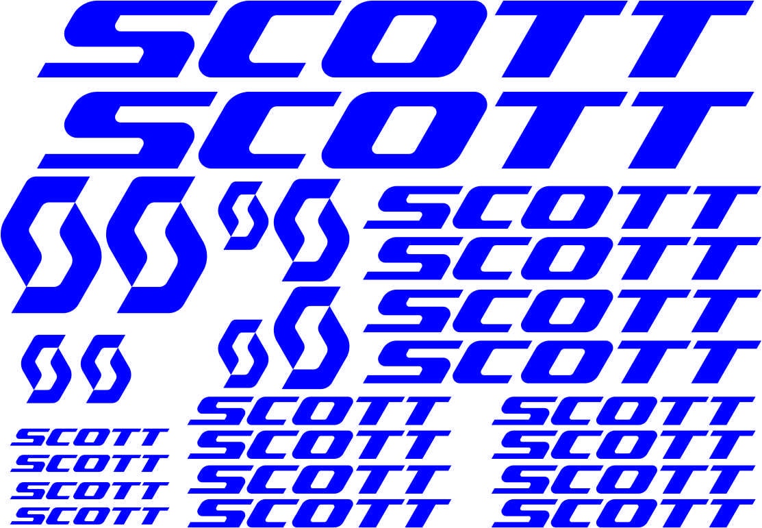 Autocollants Déco Pour Vélo Scott – Stickers Adhésifs Compatibles
