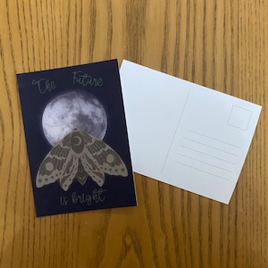 Carte postale lune