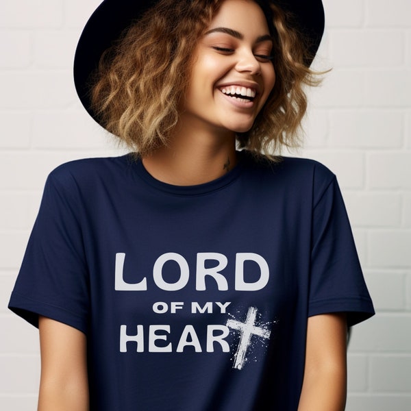 Faithful Fashion Gift For Christian Women Elegant Fellowship Lord Of My Heart Shirt For Church Services Prayer Groups Daily Inspiration