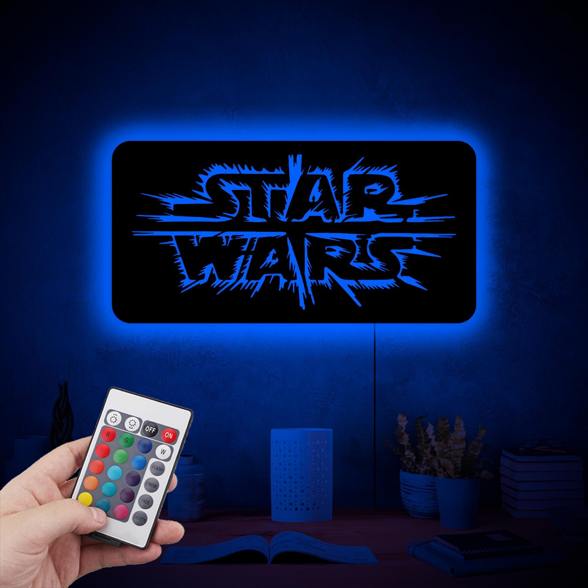 スターウォーズ LED壁掛けネオンライト スターウォーズ LED壁掛けネオンライト