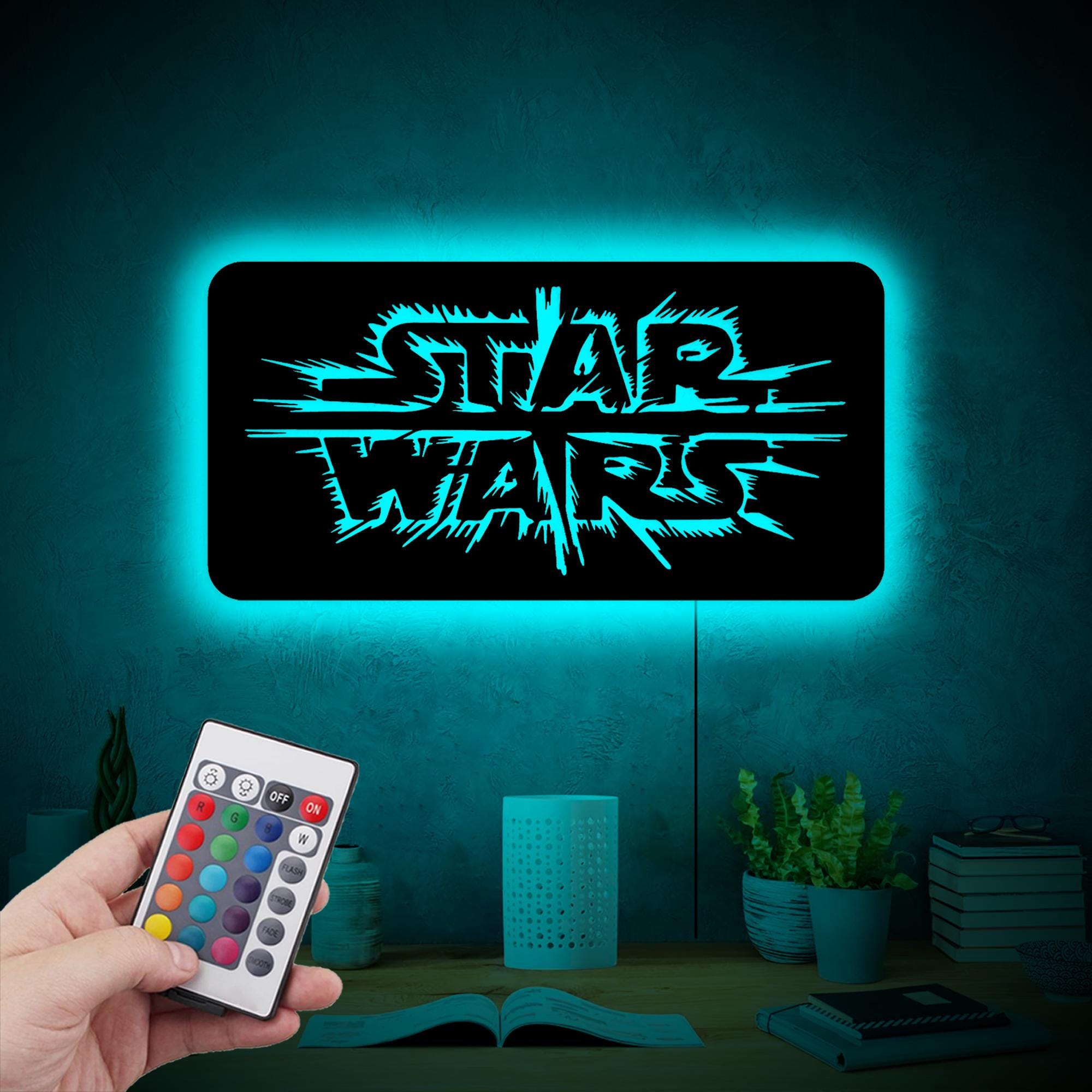スターウォーズ LED壁掛けネオンライト スターウォーズ LED壁掛けネオンライト