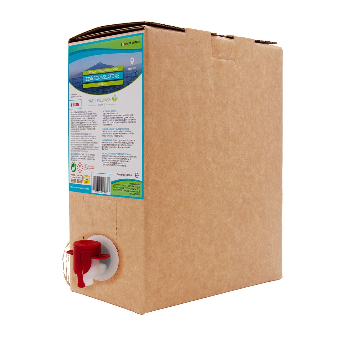 Eco Degreaser 3 LITERS Ecological Degreaser With Natural Vegetable Raw