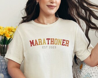 Marathon, Custom Marathon Shirt, Personalized Marathon finisher t-shirt, Personalized endurance shirt, Marathon Gift, Marathon Finisher,