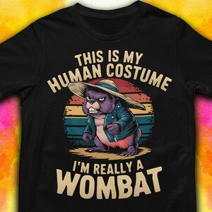 Wombat Tee, Cute Wombat T Shirt, Wombat Life Apparel, Adorable Wombat Gift, Retro Wombat Outfit,  Cartoon Wombat Shirt, Kawaii Wombat Wear