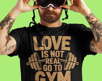 Sarcastic Gym T-Shirt: Motivational Fitness Saying, Workout Apparel