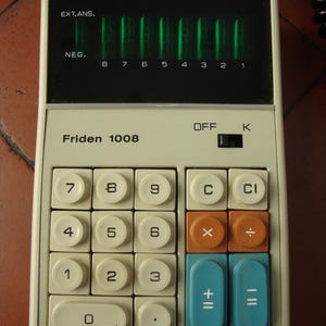 【高橋】昭和レトロ　アメリカのFRIDEN計算機社の電動計算機 Friden calculator - Etsy 日本