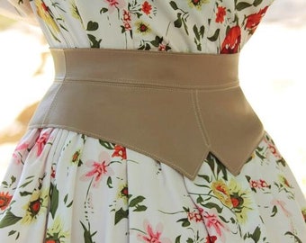 Handmade leather corset belt, Leather corset belt, Corset, Underbust belt, Medieval belt, Renaissance belt, Waist belt, Wide belt