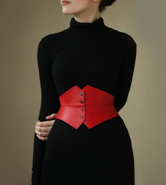 corset belt dress Purple Short torso corset Belt main image 1