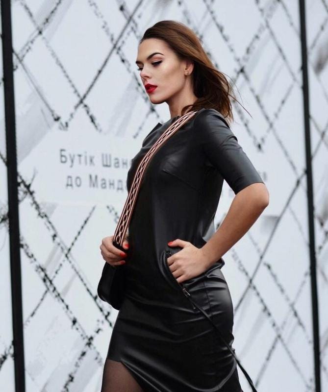 Handmade Asymmetrical Leather Dress, Dress With Uneven Hem, Extravagant  Asymmetrical Tunic, Body Shaping Dress - Etsy