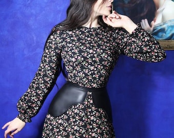 Lady&#39;s leather belt, Peplum belt, Waist belt, Cincher belt, Waist-defining belt, Leather obi belt, Belt for dress, Basque belt, Corset belt
